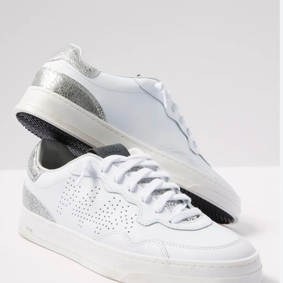 P448 Shoes - P448 Bali Sneakers Silver and White size 39